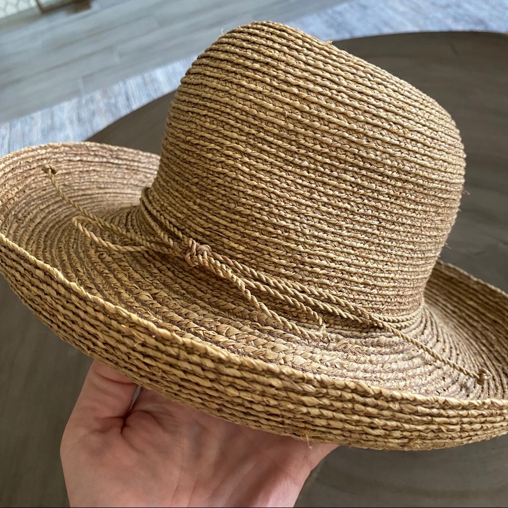 - Helen Kaminaki Raffia Straw Hat - Picture 6 of 6